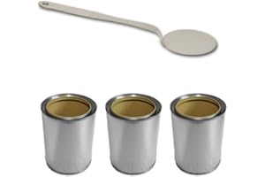 DEKAFIRE Deka Interieurbouw Zubehör-Set für Bio Ethanol/Gel Brennstoffdosen 0,5L + Deckel + Flammenlöscher