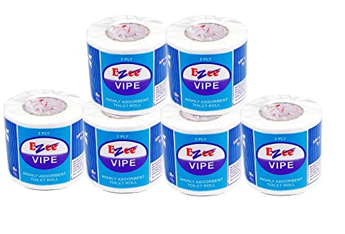 Ezee Toilet Tissue Roll (200 Gms) 2 Ply, 42 Mtrs Pack of 6 RS.225 (40.00% Off) - Amazon