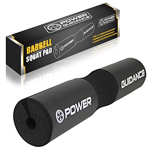 POWER GUIDANCE Barbell Squat Pad – Nacken & Schulter Schutzhülle – Ideal für Squats, Lunges, Hip Thrusts, Gewichtheben & mehr – Fit 50mm und Olympic Bars Perfekt - 6