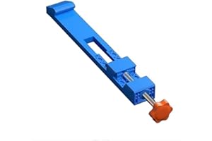 JIAKALAMO Circular Saw Guide Rail, Adjustable Cutting Machine Base Guide for 4-6 Inch Base for Woodcutting, Electric Circular Saw Milling Positioning Clamp, Cutting Positioning Tool