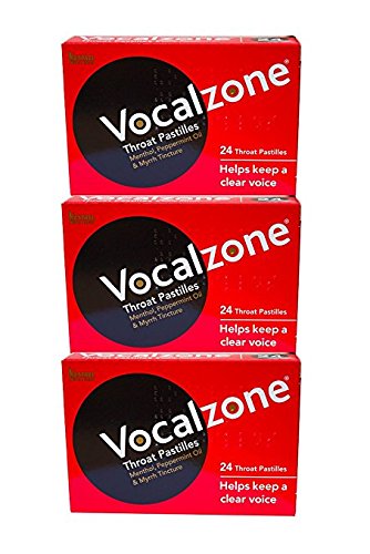 VocalZone Throat Pastilles (24 x 3) Multipack Offer