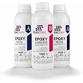 stonechem Ultra Şeffaf Epoksi Re&ccedil;ine 3 Kg Hobi Sanat Tepsi Magnet Ahşap