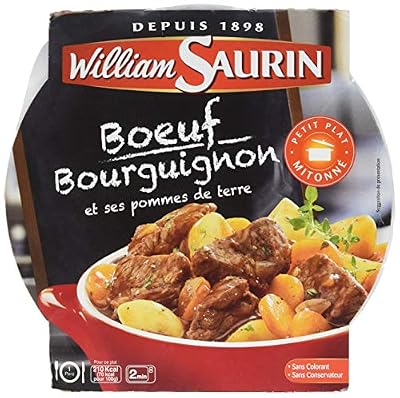 William Saurin Boeuf Bourguignon et Ses Pommes de Terre 300 g