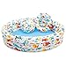 Produktbild Baby Schwimmbad Aquarium Planschbecken, Familienpool Kinder Ozean Ball Pool Sand Pool Aufblasbarer Pool, Kindergeschenke-132×28cm
