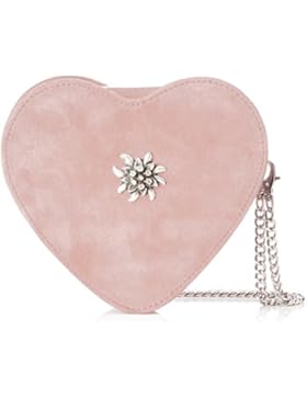 Edelherz Damen Herzerl Umhängetasche, 6x18x17 cm