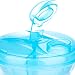 iDealhere 3 Interlayer Baby Milk Powder Formula Dispenser Container Storage Box (Blue)