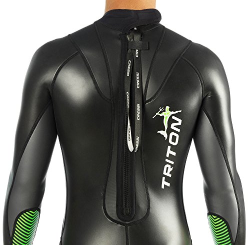 Cressi Triton, Schwimmanzug Herren Neopren, Triathlonanzug 1.5mm - 3