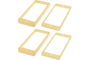 Be In Your Mind Humbucker - Cornice di pick-up Humbucker Pick-up anelli di montaggio set pick-up telaio destro accessori per chitarra elettrica in plastica, crema