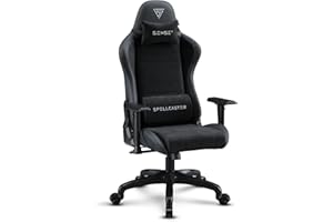 SENSE7 Spellcaster FUKU Fotel Gamingowy - Ekoskóra & Alcantara - Ergonomiczny Komfort, Regulacja 160°, Podłokietnik 1D, Trwałe PU & Oddychająca Pianka - Idealny do Biura lub Domu, Stylowy Design