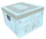 Robert Frederick Collapsible Storage Box, Plastic, Baby Blue