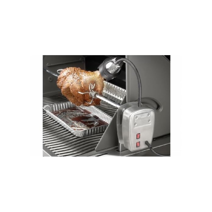 Napoleon Drehspie Motor Edelstahl Mit Licht 65042