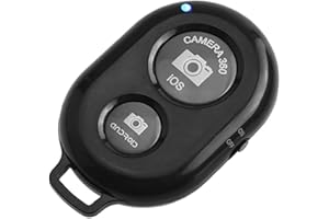 QIJIEFENCC Télécommande Bluetooth Selfie sans Fil, Télécommande Bluetooth pour Caméra, Compatible iOS/Android et Autres Phone