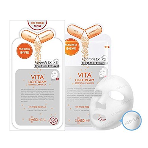 Mediheal Essence full face mask - cura della pelle vitamina c 10 fogli