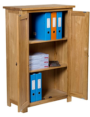 New Solid Oak Toy / Shoe / Filing CD DVD Storage Cabinet / Cupboard /Sideboard / Unit (WAV-CUP1160-W