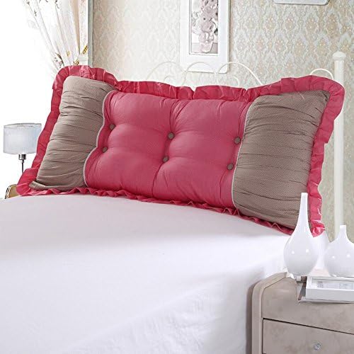 Fine Bedside Soft Package Cotton Large Back Pad, Reading Back Pillow, Detachable Removable Size 150cm * 50cm A++ ( Color : 3# , Size : 180*50cm )