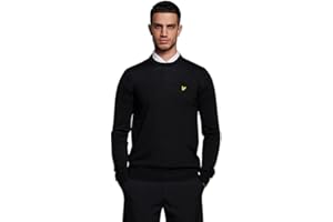 Lyle & Scott Golf Crew Neck Jumper Club Blue