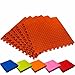 Produktbild #DoYourFitness Schutzmatten Set 6X Puzzle Unterlegmatten Bodenschutz für Gymnastikräume - Matten Schutz vor Kratzern Stößen Dellen Lärm - 6X Steckelemente á 60 x 60 x 1,2 cm (ca. 2,2m²) Orange