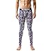 Produktbild Geili Unterhose Herren Lang Gedruckt Leggings Slim Fit Kompression Unterwäsche Strumpfhose Männer Atmungsaktive Baumwolle Stretch Gym Fitness Trainingshose Sporthose Yogahosen