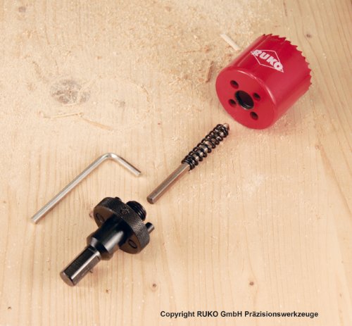RUKO 106102 Bi – Metall Lochsäge 102 mm - 5