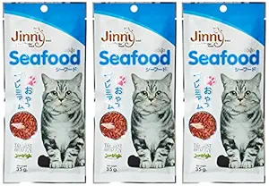 Jerhigh Jimmy Cat Sea Food (35 GMS) Pack of 3