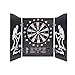 Produktbild Wolketon Elektronische Dartscheibe Dartboard 4 LED-Anzeigen Dartspiel klappbar Schrank Dartautomat 27 Spielen und 243 Varianten für Zuhause Kneipenspiel