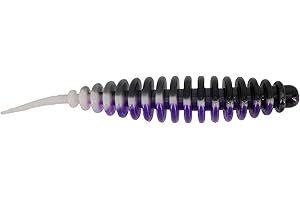 ‎SPRO Trout Master Master Worm - Flexibler, UV-aktiver Forellenköder mit Knoblaucharoma, Langlebiger Gummiköder, Angelzubehör, Forellenköder, Gummifisch, Barschköder, Angeln