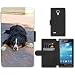 Produktbild GoGoMobile PU LEDER LEATHER FLIP CASE COVER HÜLLE ETUI TASCHE SCHALE // M00118016 Berner Sennenhund Pedigree Haustier // Samsung Galaxy S4 Mini i9190