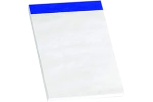 Enri 100100162 - Bloc sin tapa, 80 hojas, 10 unidades, Blanco, A6