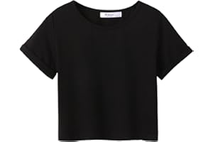 Arshiner Ragazze T-Shirt Tie-Dye Bambini Estate Manica Scollo Rotondo Manica Campagne Tops Corta Libero Tempo Moda Maglietta per Girls 5-14 Anni