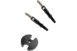 Birzman Extender 20mm Prolongateurs de Valves Cycle Adulte Unisexe, Noir, Taille Unique