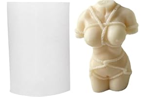 TROYSINC Moule à bougie en silicone pour femme - DIY - Moule en silicone 3D - Forme de bougie 3D - Forme de la nuque - DIY - Bougie en silicone - Décoration artistique - (B)