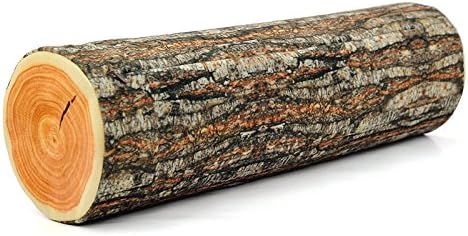 ToMill Creative Natural Woods Design Log Soft Chair Cushion Gift Home Sofa Wooden Style Pillow