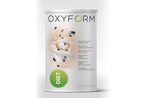 OXYFORM BY OXYLENT Laboratoires Oxyform I Boisson Diététique Protéinée I Substitut Repas Shake Minceur I Préparation Poudre Protéine I Prise Masse Musculaire I Faible Teneur Matière Grasse & Sucre I Goût Cappucino 400 g
