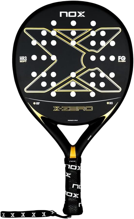 Pala Nox X-Zero Negro/Oro (Exclusiva PadelPROShop)