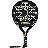 Nox X-Zero Black and Gold (Exclusive PadelPROShop) - Limited Edition Multipurpose Padel Racket - Reinforced Frame, Great Cont