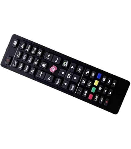 ALLIMITY Télécommande Compatible avec Princeton TV PR24HD17B PR32HD18B PR32HD19B PR40FHD16B PR49FHD15B PR49FHD16B/2 PR55FHDBC215B PR22FHD16B