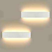 ChangM 4 Stuks LED-Wandlampen 16 W, Moderne Wandlamp Binnen Incl. LED Printplaat 110V-260V, Voor Badkamer Woonkamer Slaapkamer Trappenhuis Hal Muurverlichting
