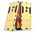 Produktbild Hülle für Xiaomi Mi Mix 2 (5,99 Zoll) 2 in 1 Hybrid Dual Layer Shell Armor Schutzhülle mit Standfunktion Case (Gold)