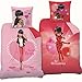 Produktbild Miraculous Mädchen-Bettwäsche · Kinderbettwäsche · Eiffelturm & Paris · Sweet Hero · Wendebettwäsche ·Kissenbezug 80x80 + Bettbezug 135x200 cm · 100% Baumwolle