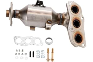 Areyourshop Catalytic Converter 0342K0 Fit for Toyota Aygo Fit for Citroen C1 Fit for Peugeot 107 2005-2014