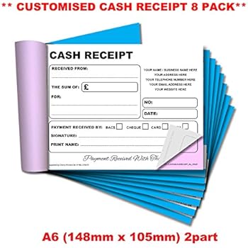 Libretti Voucher Petty Cash NCR Autocopiante A6 - 50 Set Con 4 Copie, Senza Carta Carbone - Foto 7