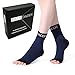 Produktbild Plantarfasziitis Socken/Foot Care Kompression Sock – Unisex Kompression Socken Füße für die lindert Schwellungen & Fersensporn, Fußgelenkstütze, erhöht Blutzirkulation, lindert Schmerzen Schnell – Navy Blau – Hellblau (1 Paar), marineblau