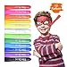 Produktbild 12er Kinderschminke set - Aqua, Theaterschminke, Karnevalsschminke, Wasserlösliche, Drehbaren Stifthalterungen, 3 in 1,  Schminkstifte für kinder, Partys, Karneval, Fasching, Ostern