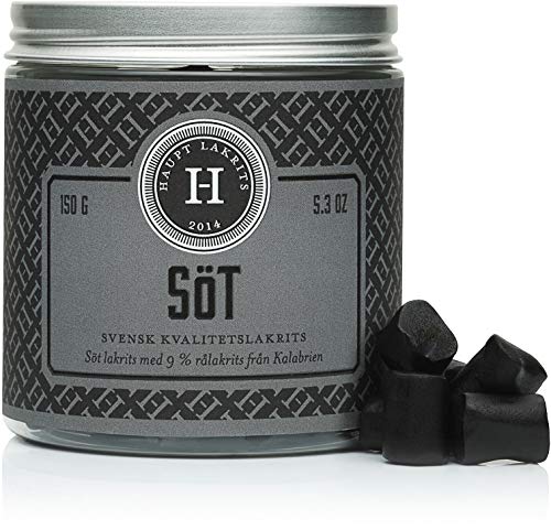 Preisvergleich Produktbild Haupt Lakrits / SÖT Lakritzstücke süß 150 g