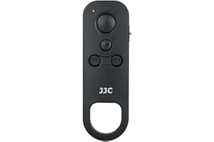 JJC BR-E1 Mando a Distancia Bluetooth Control Remoto inalámbrico para Canon EOS R1 R10 R7 R3 R5 R6 R RP 90D 77D 850D 800D 200D II, 200D M50 M200, 6D Mark II, M6 Mark II, G5 X Mark II, SX70 HS