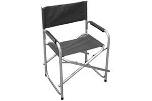 MILANI HOME MilaniHome.it - Poltrona Da Spiaggia E Campeggio Regista Pieghevole In Alluminio Colore Grigio