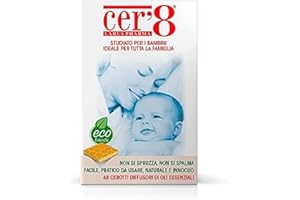 LARUS Pharma Cer'8 Cerotti Diffusori di Oli Essenziali, Confezione da 48 Pezzi