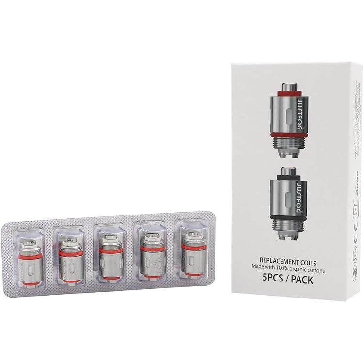15 Stück Justfog Q16 Coils – 3x5 Ersatzverdampferköpfe Für Q16 Pro, P14A, S14 U.a., 1,2 Ohm