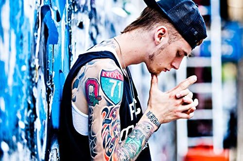 Machine Gun Kelly Poster On Silk <53x35 cm, 21x14 inch> - 27A168