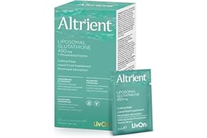Altrient Liposomal Glutathione by LivOn Labs/LivOn Laboratories GSH Lypo-Spheric Glutathione - Liposomal Setria Glutathione - 30 sachets